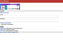 Tablet Screenshot of m.friendproject.net